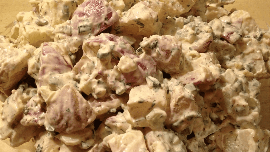 Creamy Mustard & Herb Potato SaladCreamy Mustard & Herb Potato Salad - © ProtectiveDiet.com