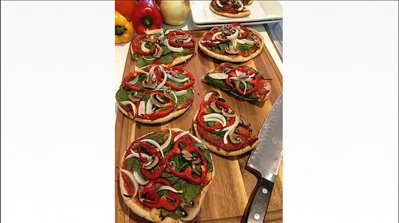 Pita Pizza Recipe & Cooking Video